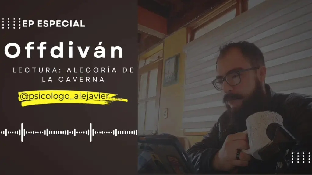 Portada del podcast Off/divan, episodio especial: Lectura de la caverna