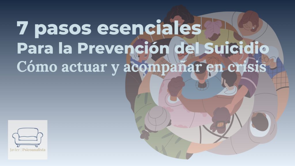 7 pasos para la prevención del suicidio